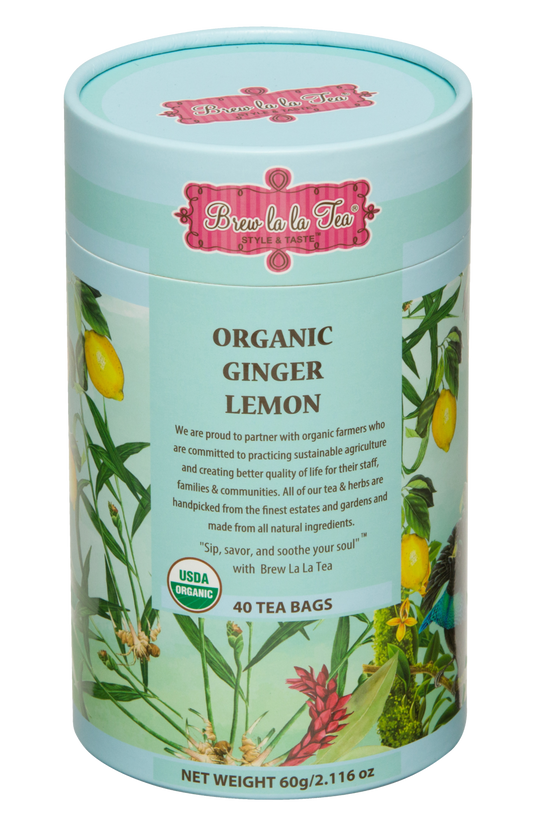 Organic Ginger Lemon Green Tea