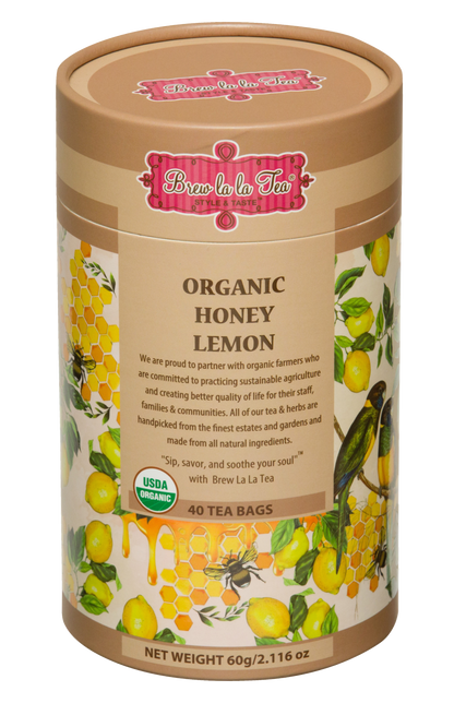 Organic Honey Lemon Green Tea