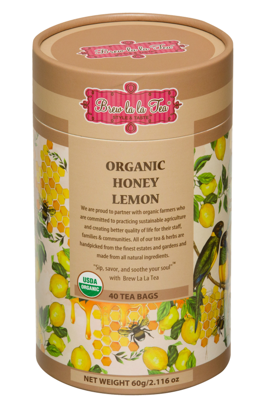 Organic Honey Lemon Green Tea